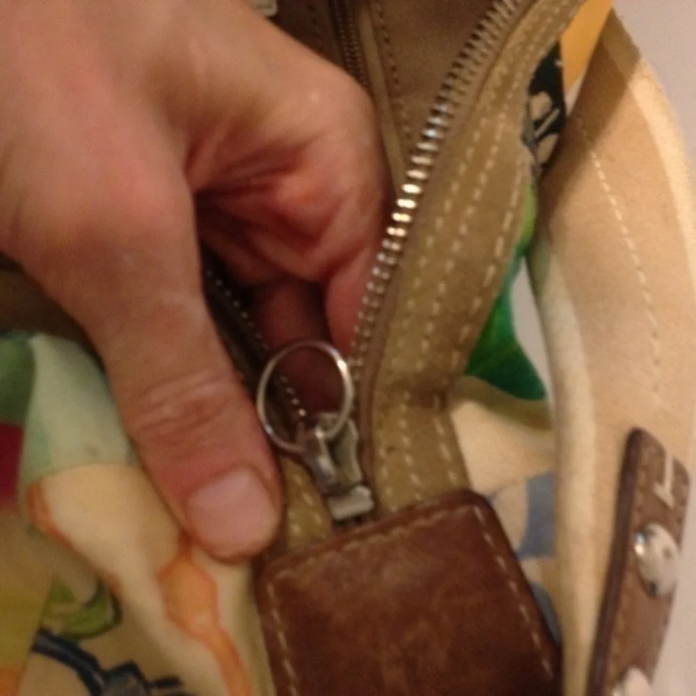 Coach vintage y2k patchwork multicolor hobo bag